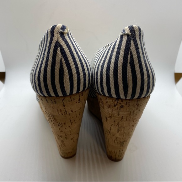 Gianni Bini Striped Wedge - size 10 - Picture 2 of 6